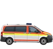 Rea-Mobil (Reanimationsmobil der Uniklinik), Seitenansicht