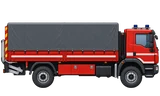 Dekon-P (Lastkraftwagen Dekontamination Personen), Seitenansicht