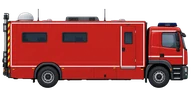 ELW 2 (Einsatzleitwagen 2), Seitenansicht