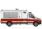 GW-Küche (Gerätewagen Küche), Seitenansicht