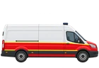 GW-W (Gerätewagen Wasserrettung (Tauchgruppe)), Seitenansicht