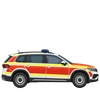 KdoW OrgL (Kommandowagen Organisatorischer Leiter Rettungsdienst), Seitenansicht