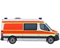 KTW Typ B (Notfall-Krankentransportwagen Typ B), Seitenansicht