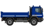 LKW-K (Lastkraftwagen Kipper), Seitenansicht
