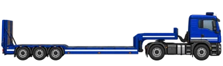 SZM (Sattelzugmaschine (Trupp Schwerer Transport)), Seitenansicht