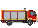 VRW (Vorausrüstwagen), Seitenansicht
